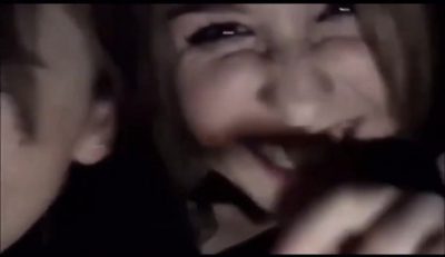 2 sisters sucking cock in movie theatre